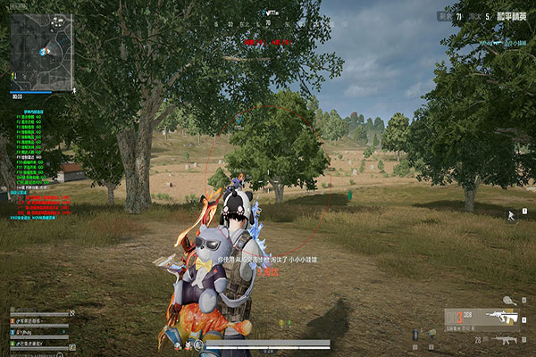 CF ak辅助瞄准软件效果